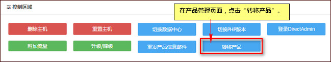 产品管理中转移产品